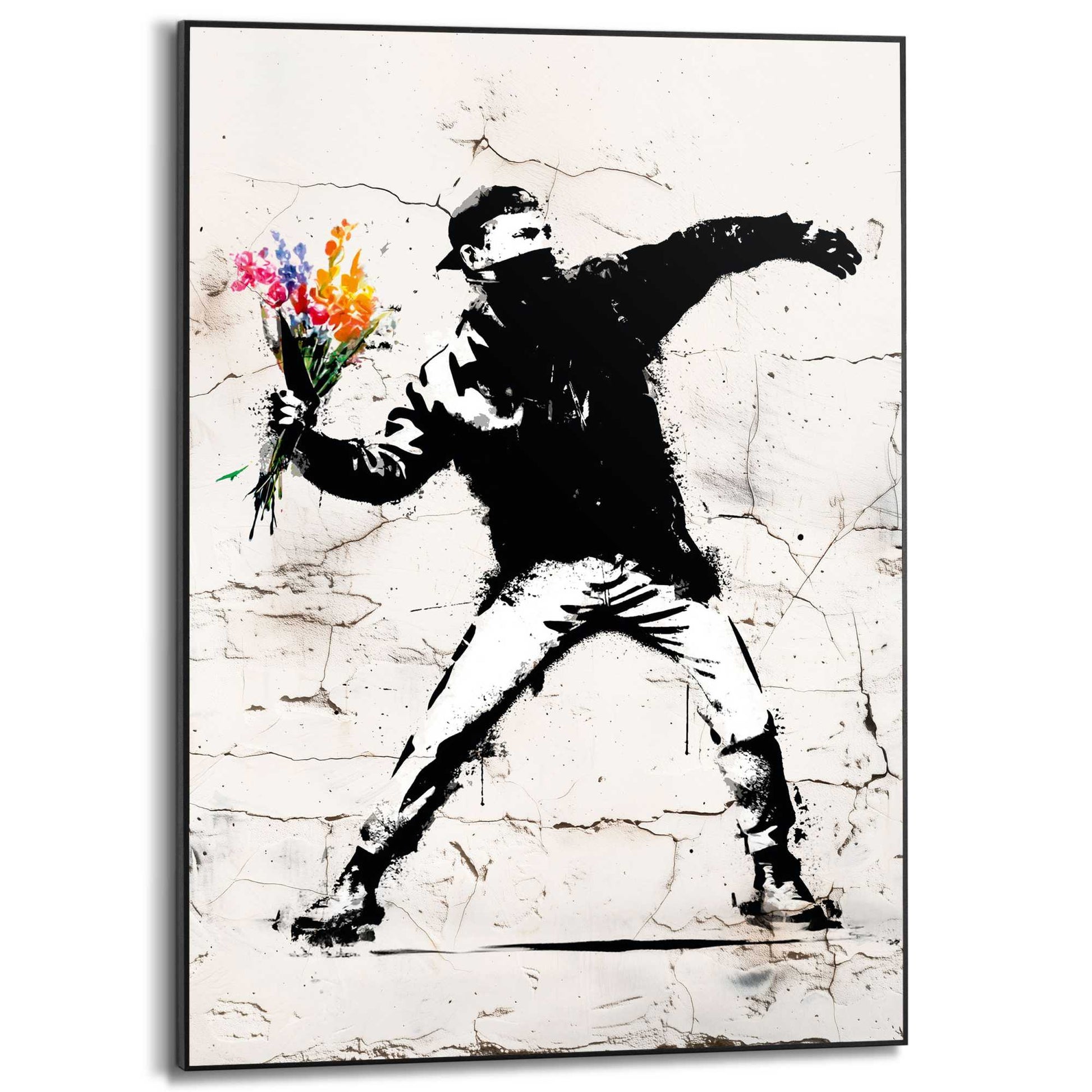 Framed Poster Flower Bomber 70x50