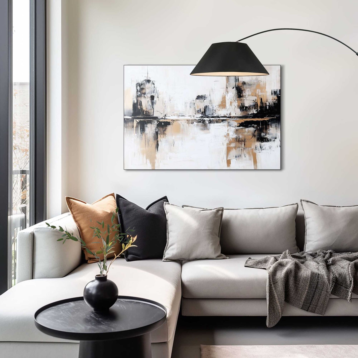 Wall Art Panel Abstract Future 60x90