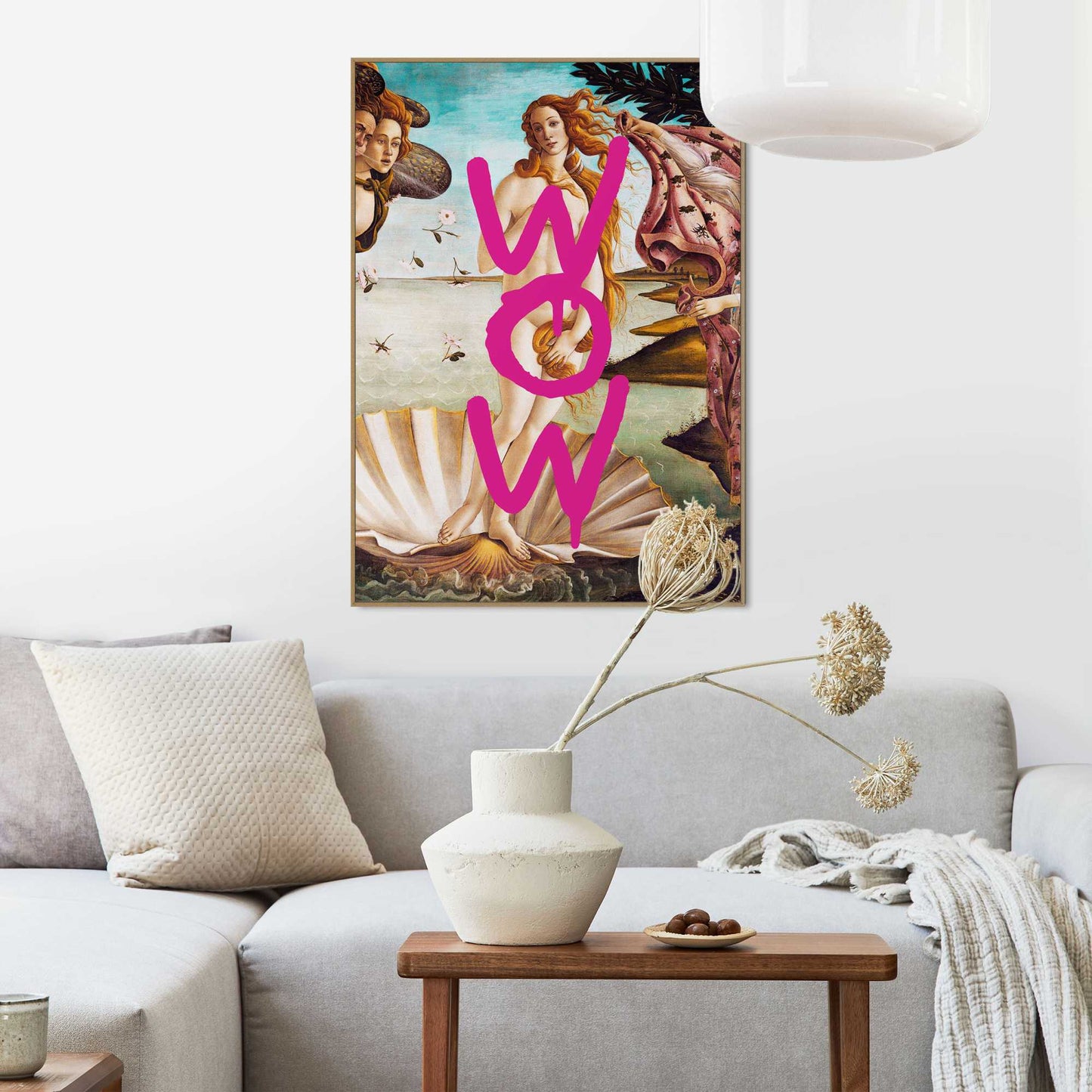 Framed Poster Venus Wow 70x50