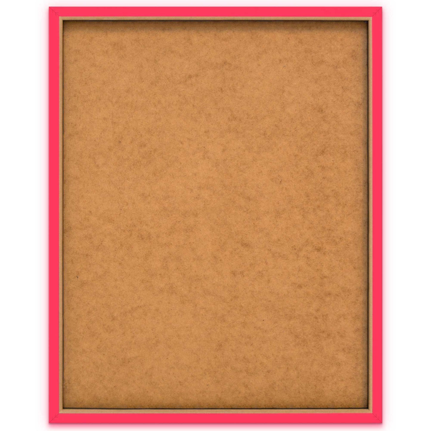 Framed Poster Positiv Leben in Neon 50x40