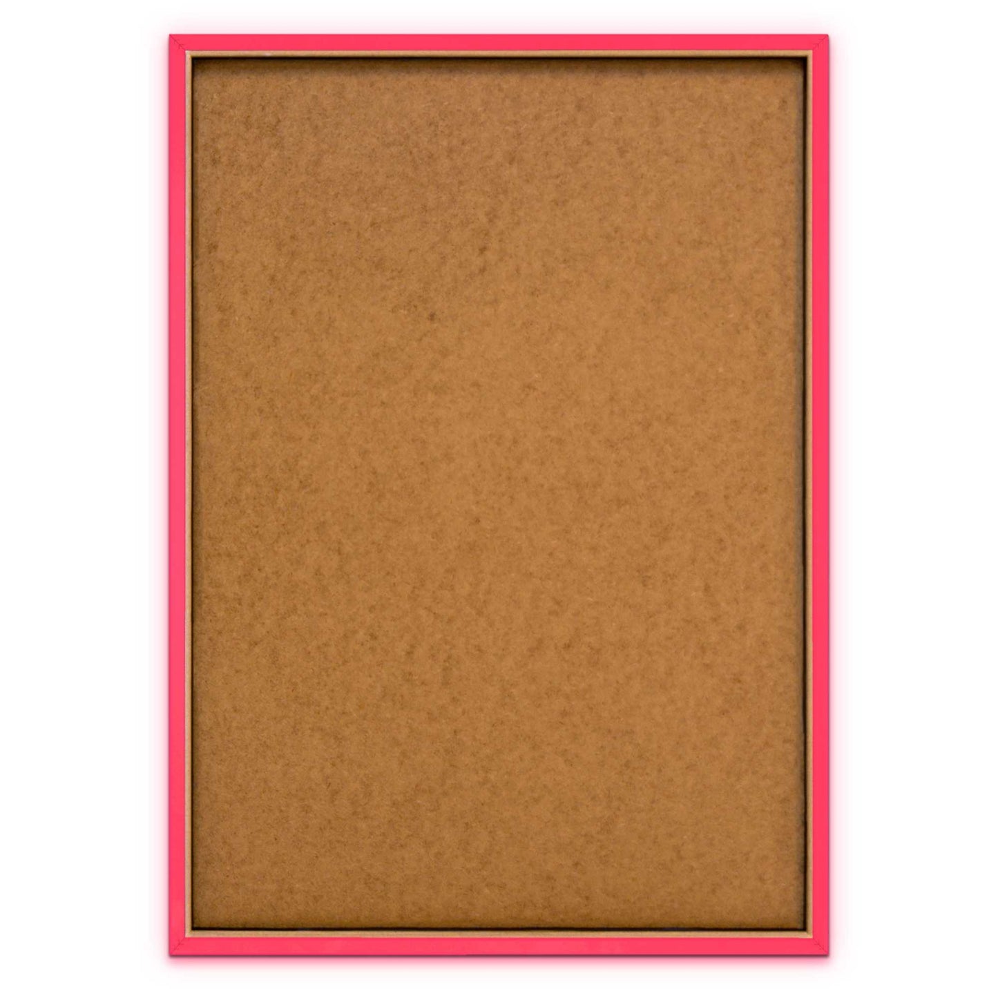 Framed Poster Never Too Young in Neon 70x50