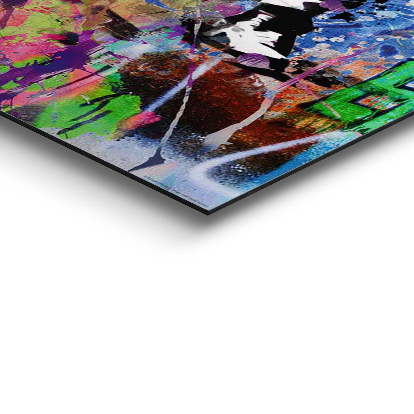Wall Art Panel Graffiti Thrower 90x60