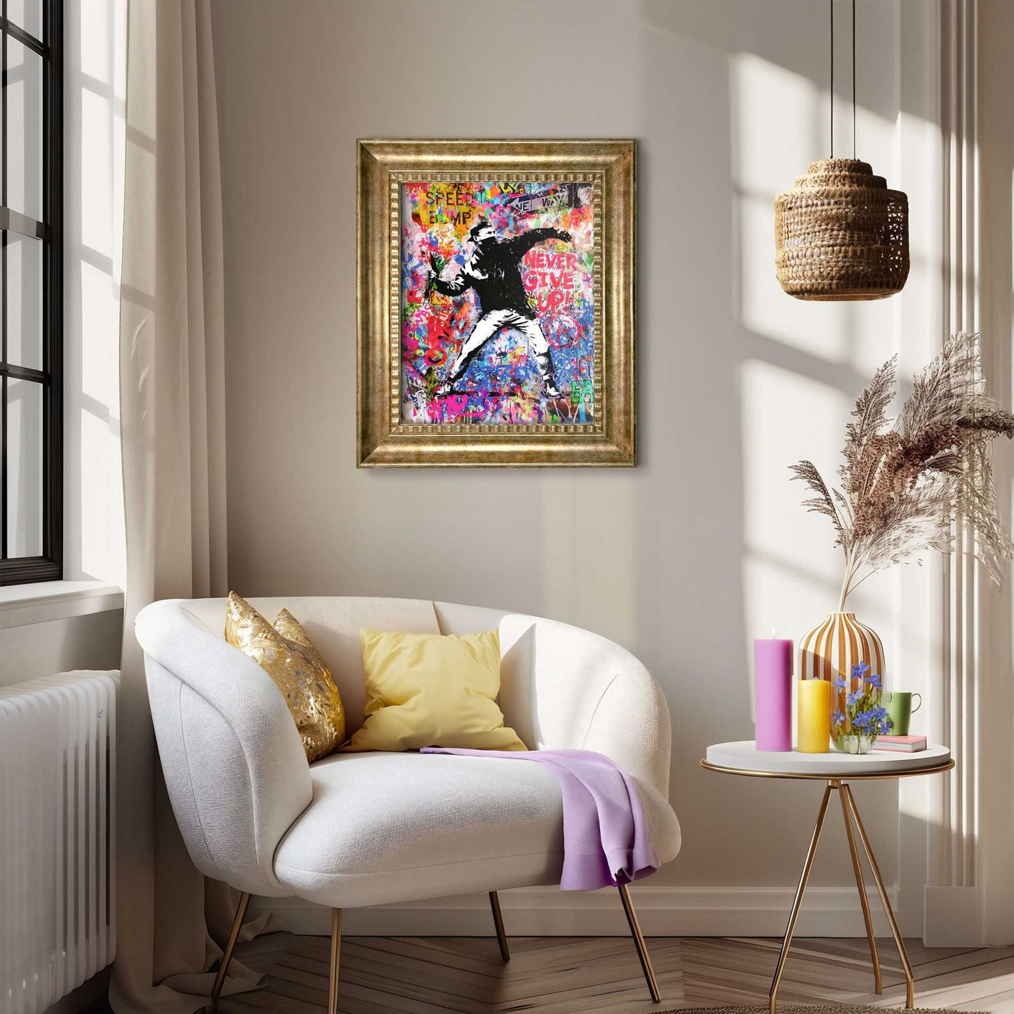 Baroque Art Graffiti Thrower 65x55