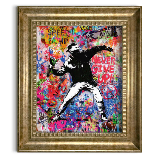 Baroque Art Graffiti Thrower 65x55