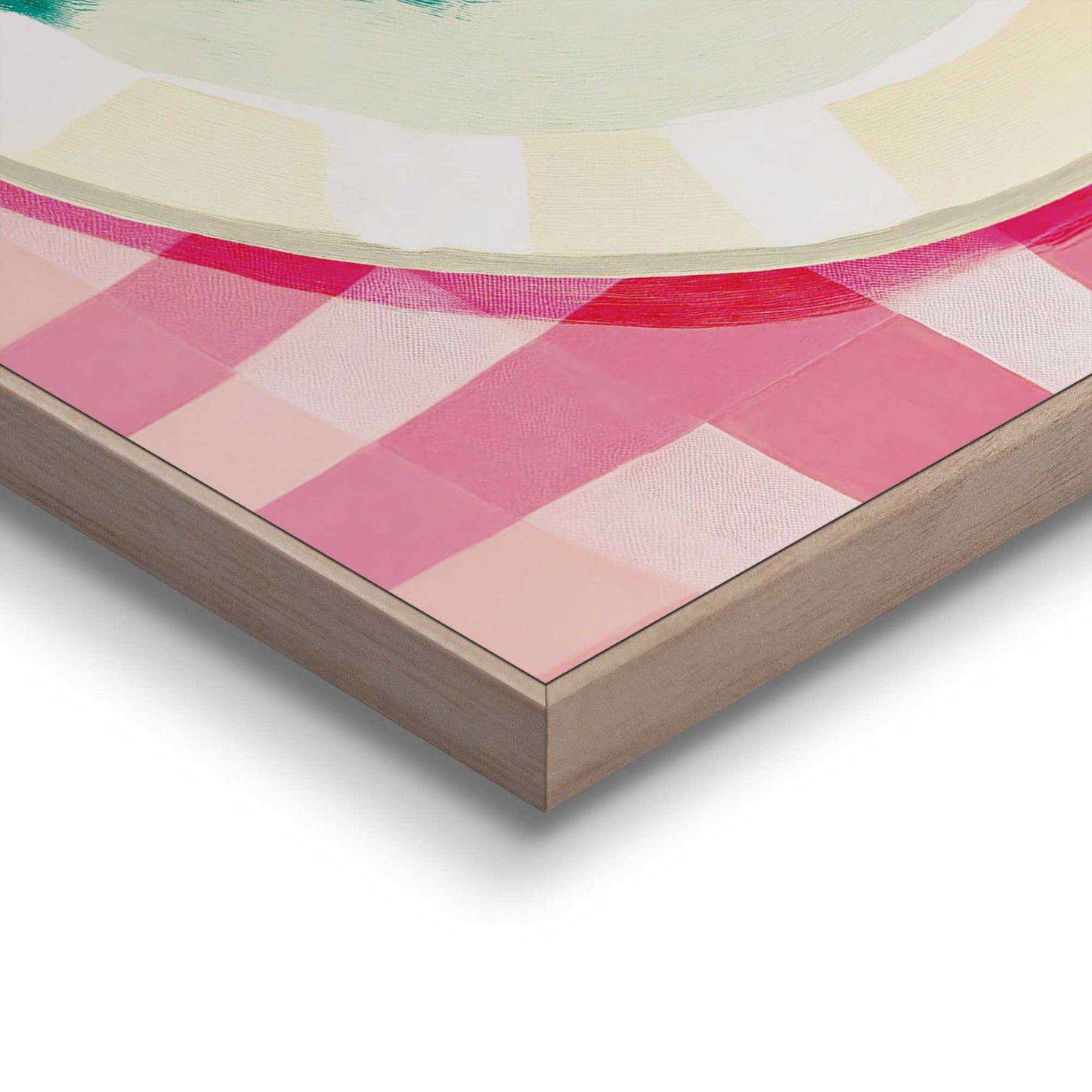 Framed Poster Croissant 50x40