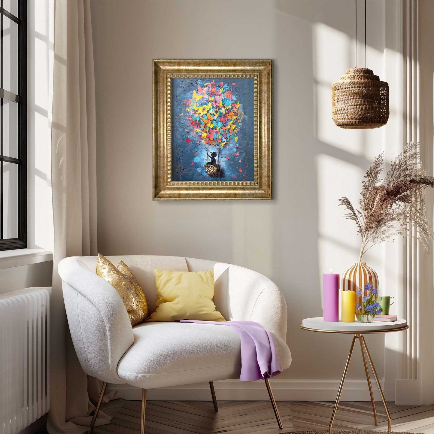 Baroque Art Balloon Kid 65x55