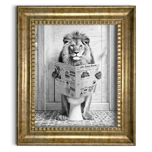 Baroque Art Lion Toilet 65x55