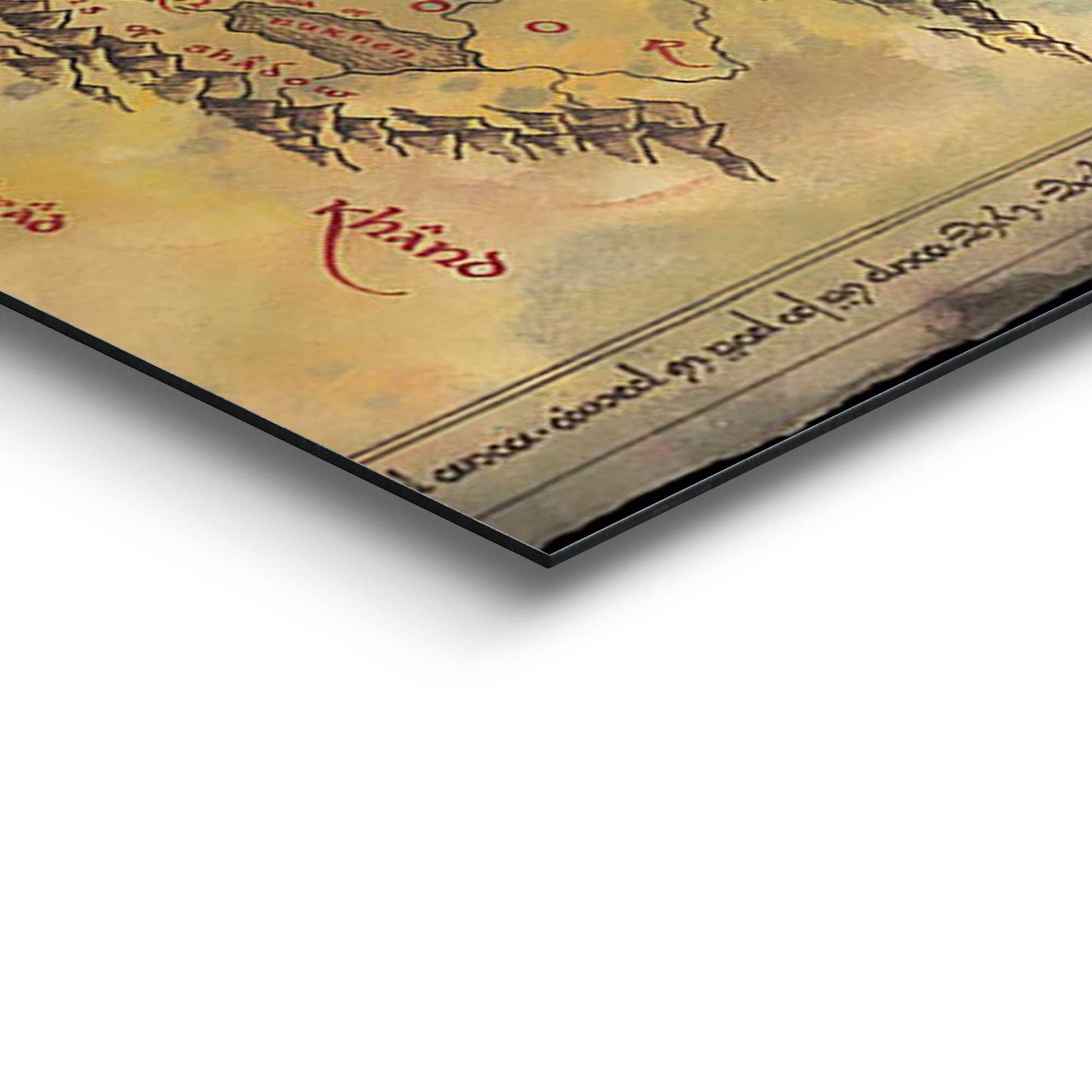 Lord of the Rings fleece deken middelste aarde kaart 180x220cm elvenbos beige Lord of the Rings fleece deken middelste aarde kaart 180x220cm elvenbos beige