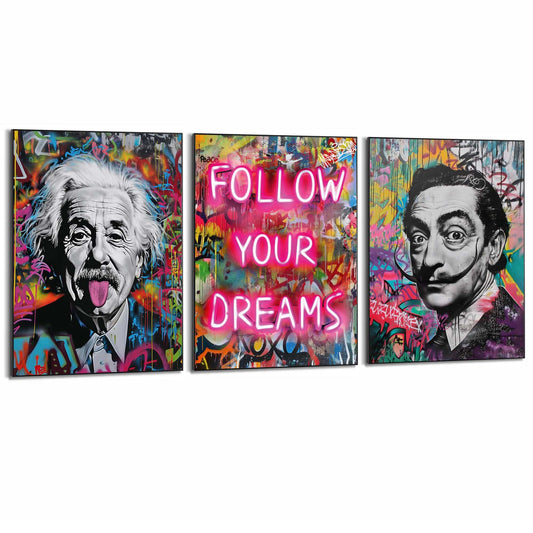 Framed Poster Smart Dreams 70x50