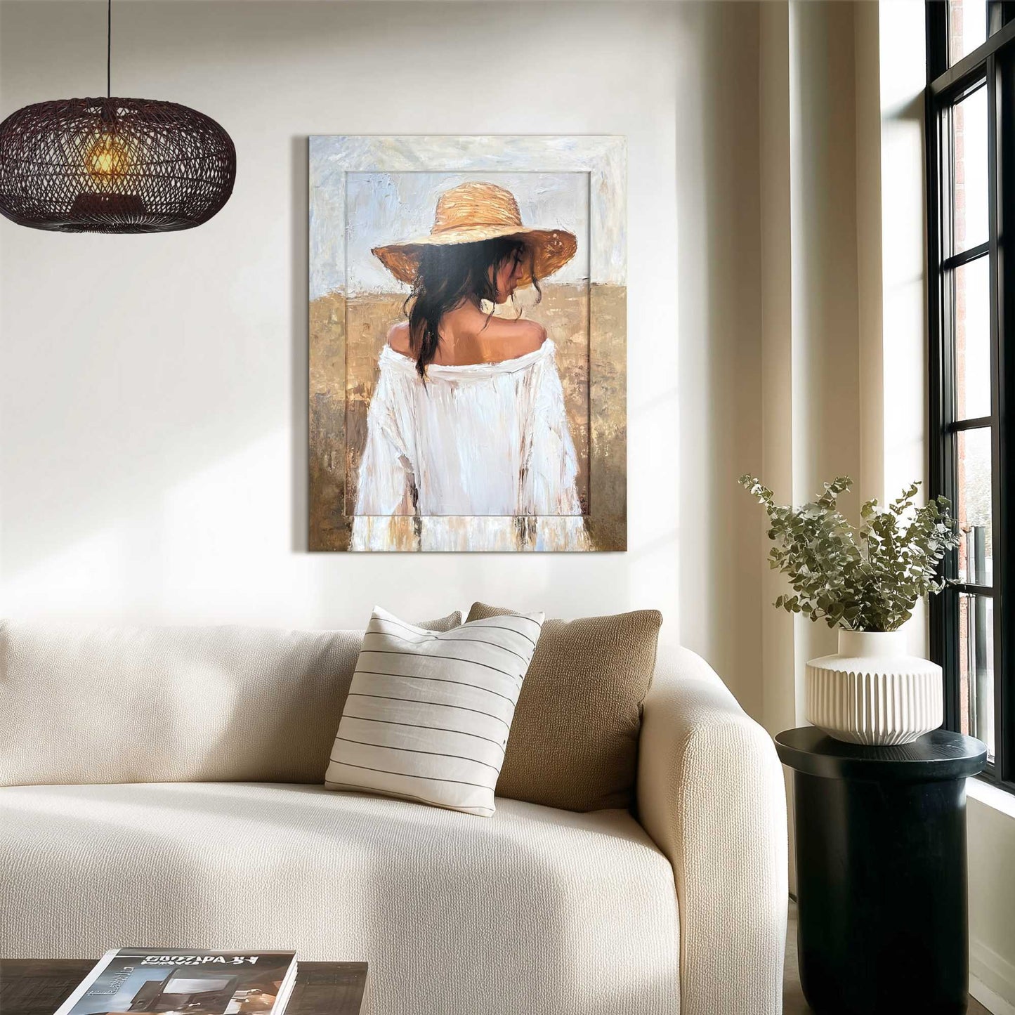 Framed Art Box Whispers of Summer 70x50