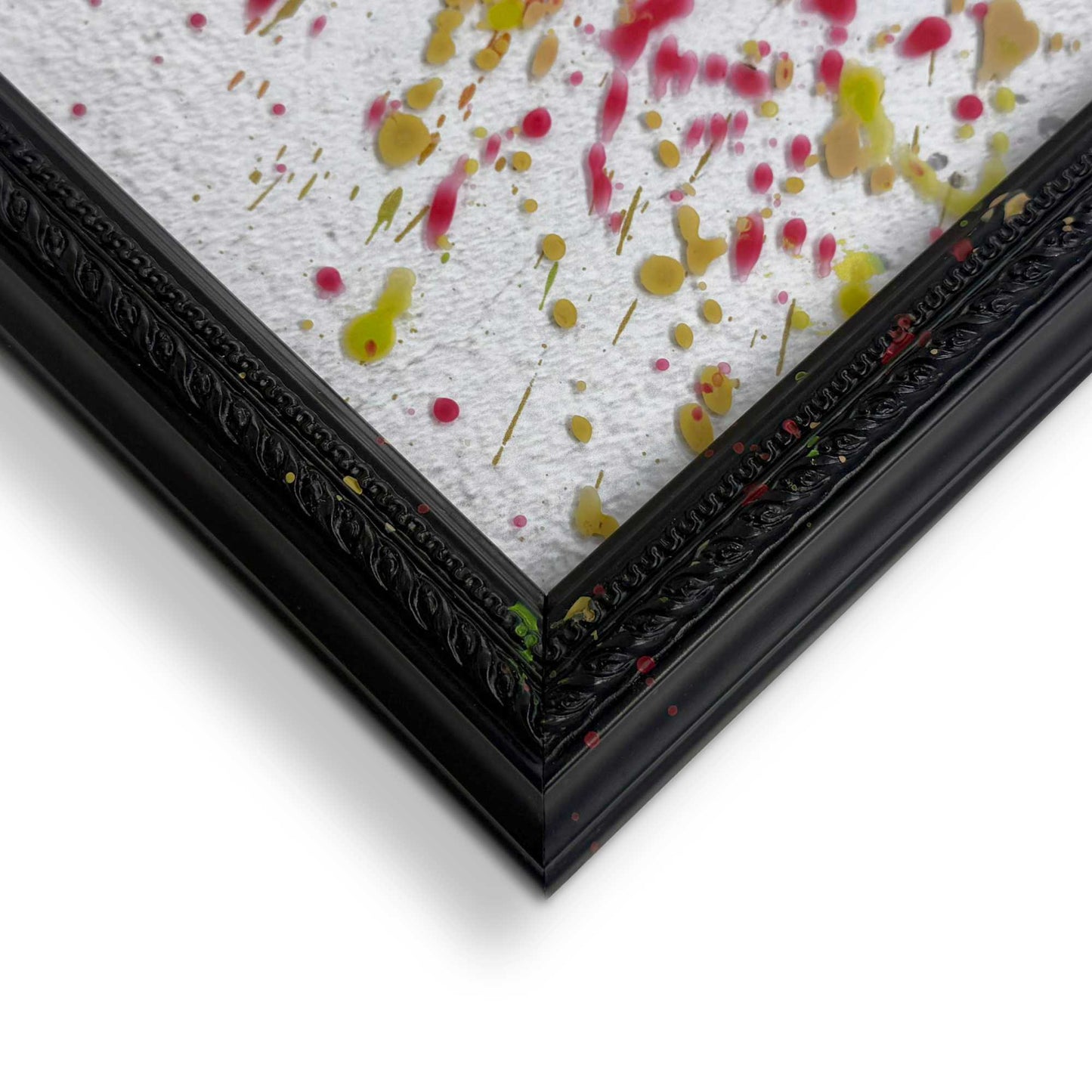 Framed Art Box Streetart Dog 70x50