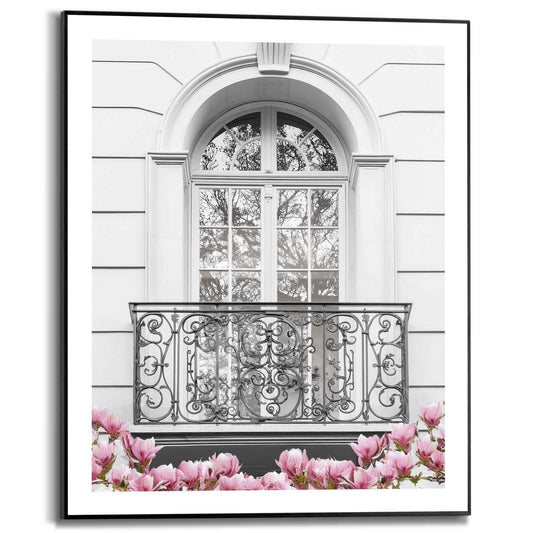 Framed Poster Classic Balcony 50x40