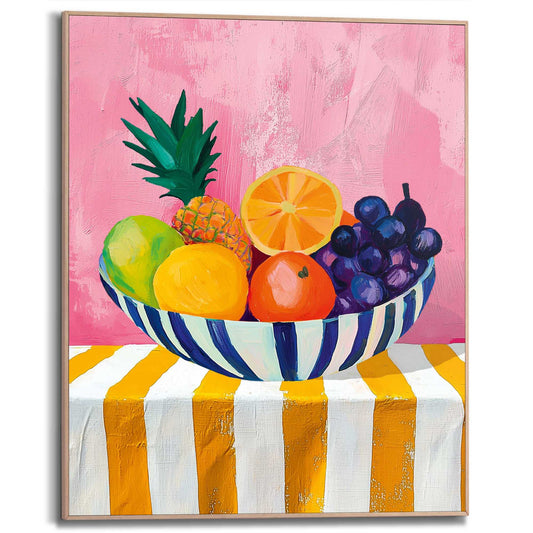 Framed Poster Fruitbowl 50x40