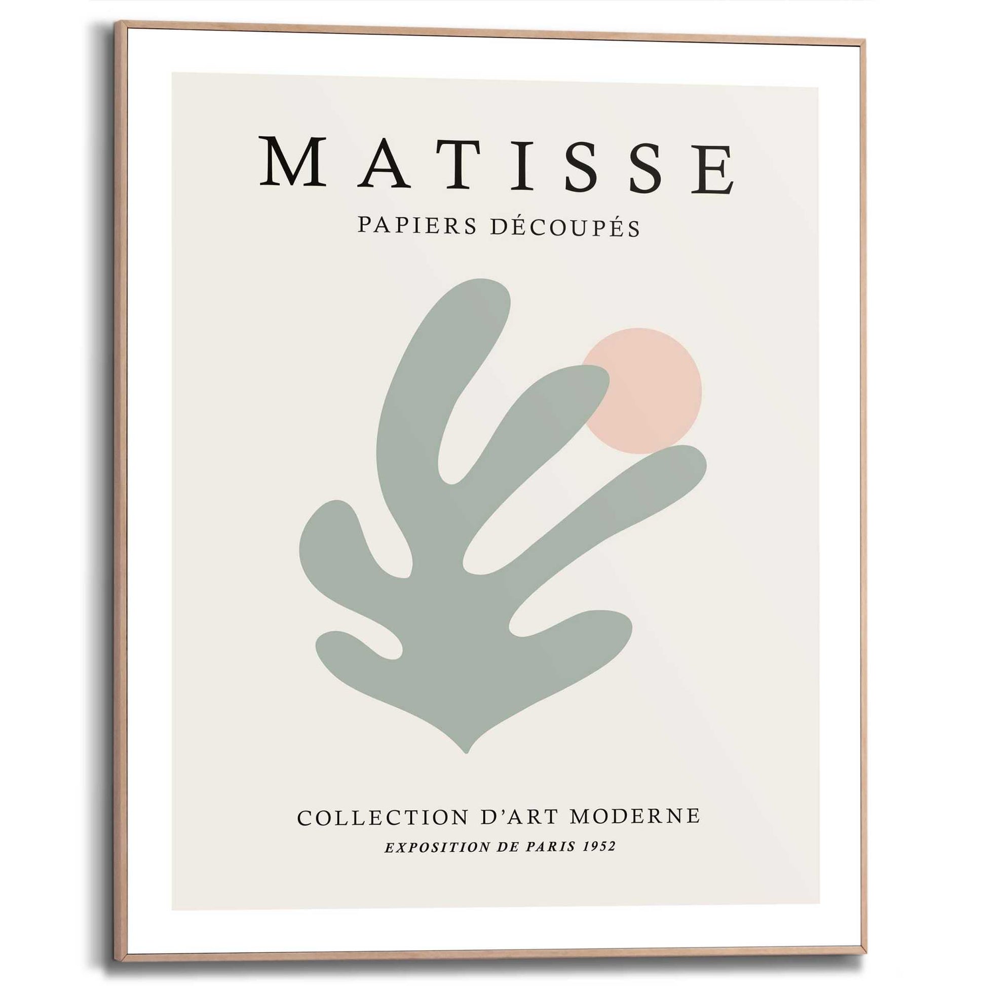Framed Poster Matisse Abstract 50x40