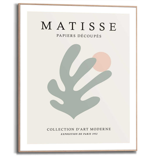 Framed Poster Matisse Abstract 50x40