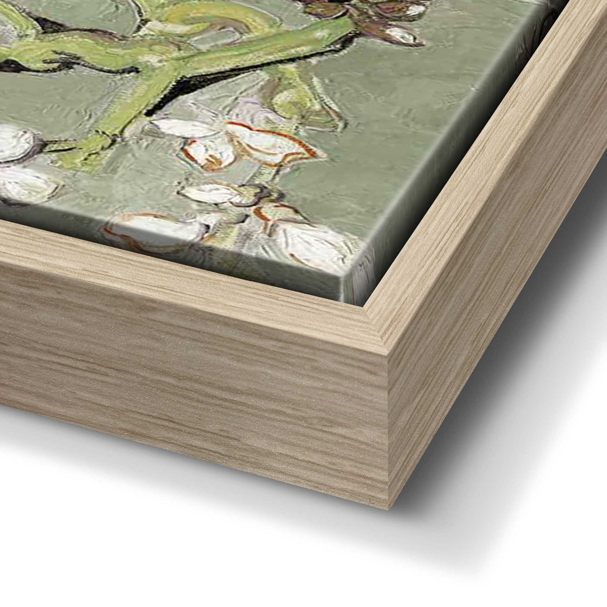 Canvas Van Gogh - almondblossom green 70x100