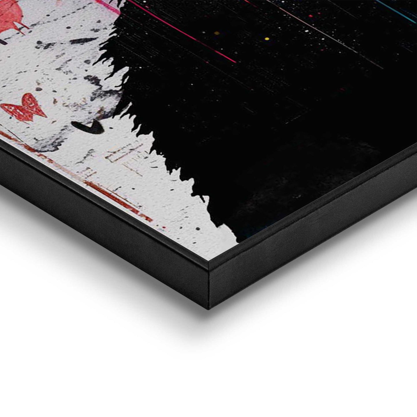 Framed Poster Graffiti Chimp 50x70