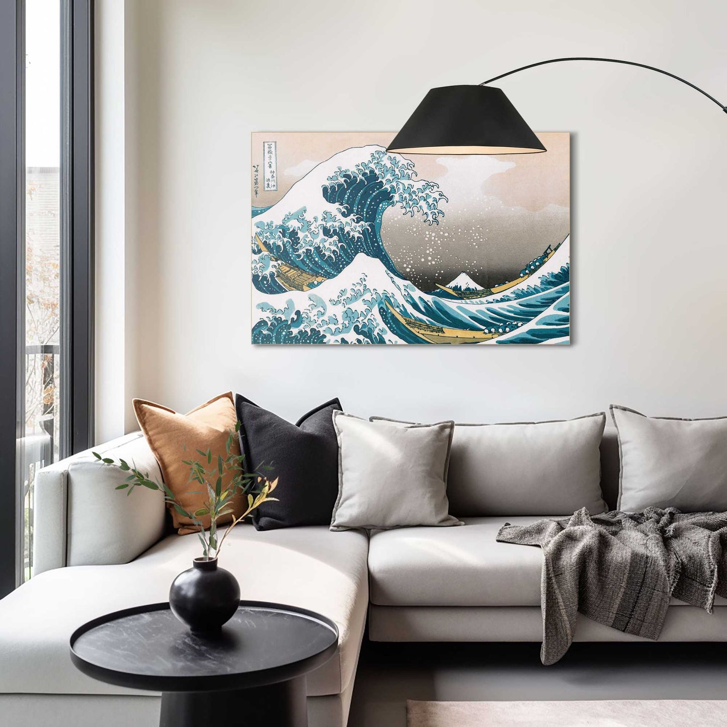 Wall Art Panel The Great Wave 60x90
