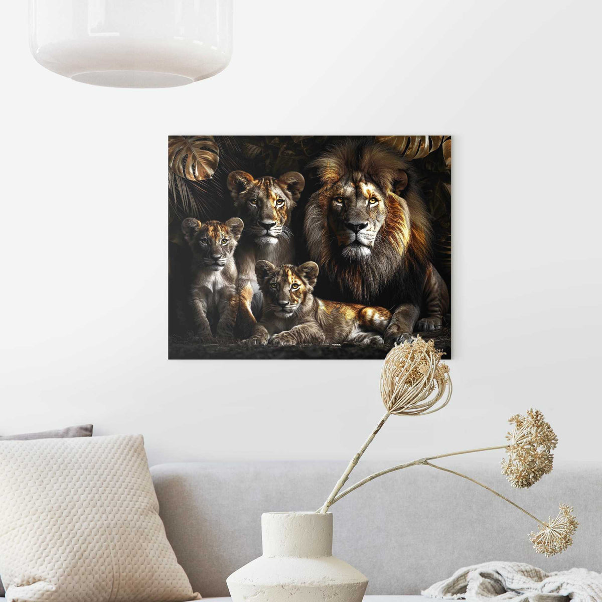 Glass Tiger Family 40x49