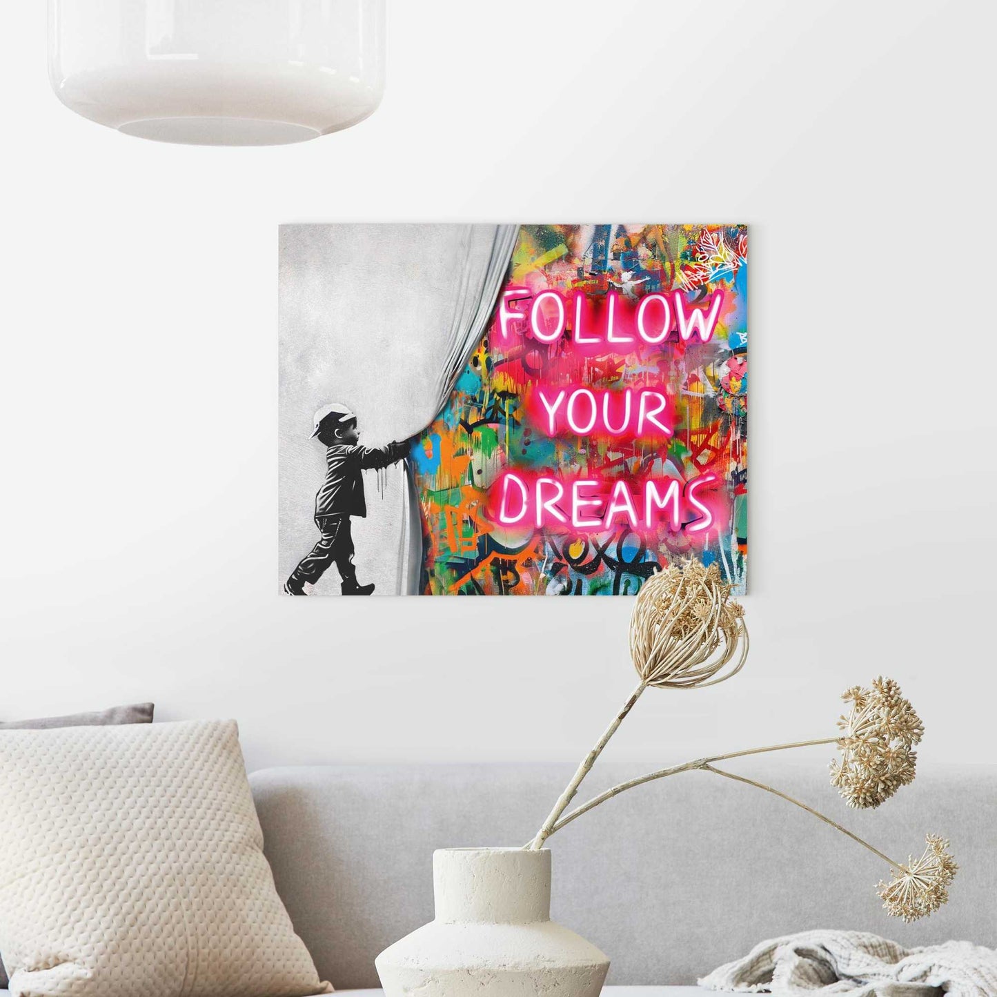 Glass Curtain Boy 40x49