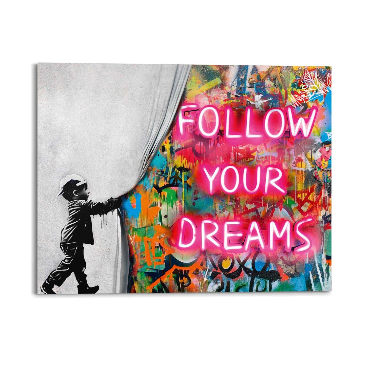 Glass Curtain Boy 40x49