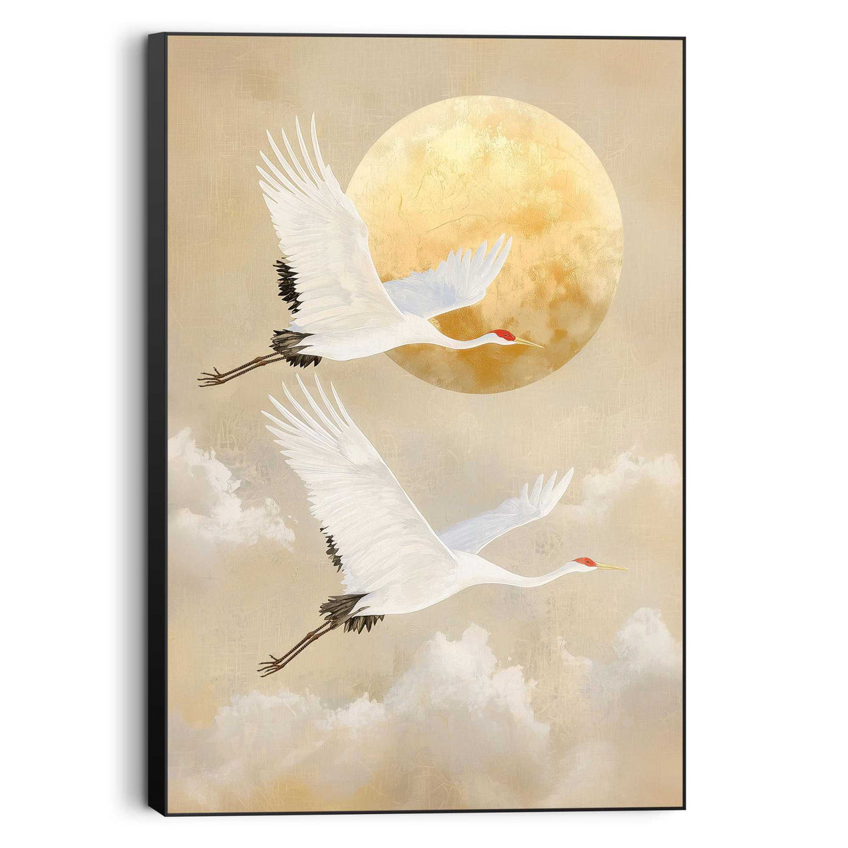 Wall Art Panel Evening Bird Flight 90x60