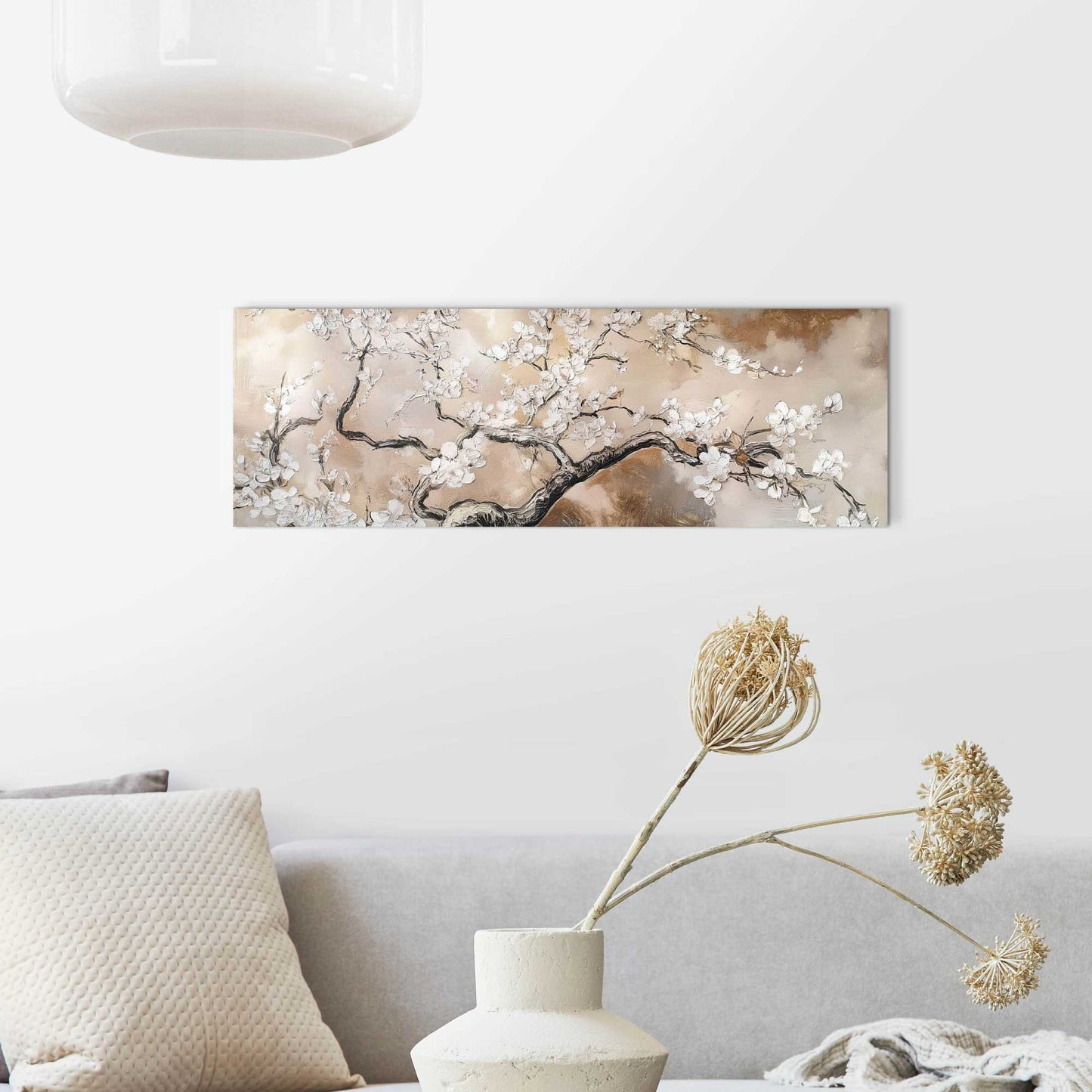 Wall Art Panel Blossom Nature 30x90