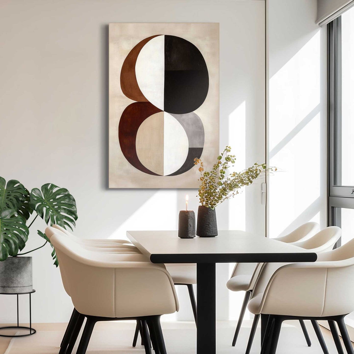 Wall Art Panel Abstract Harmony 90x60