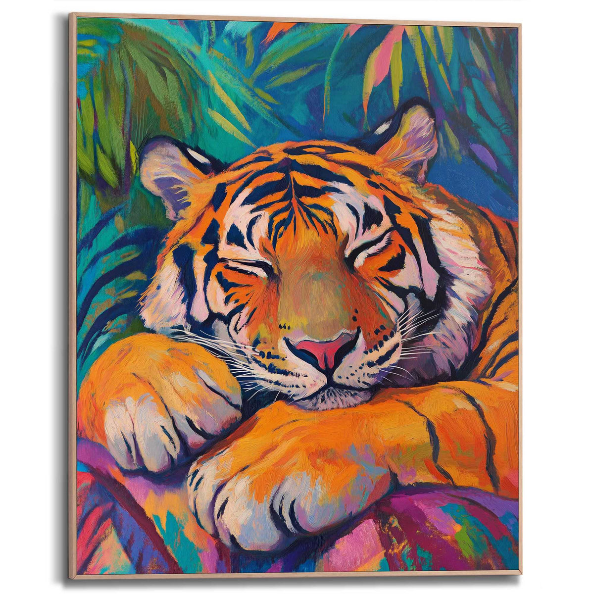 Framed Poster Jungle Dreams 50x40
