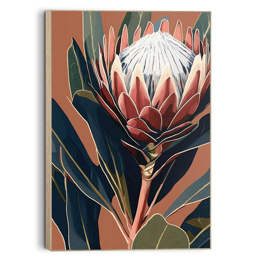 Wall Art Panel Floral Bloom 90x60