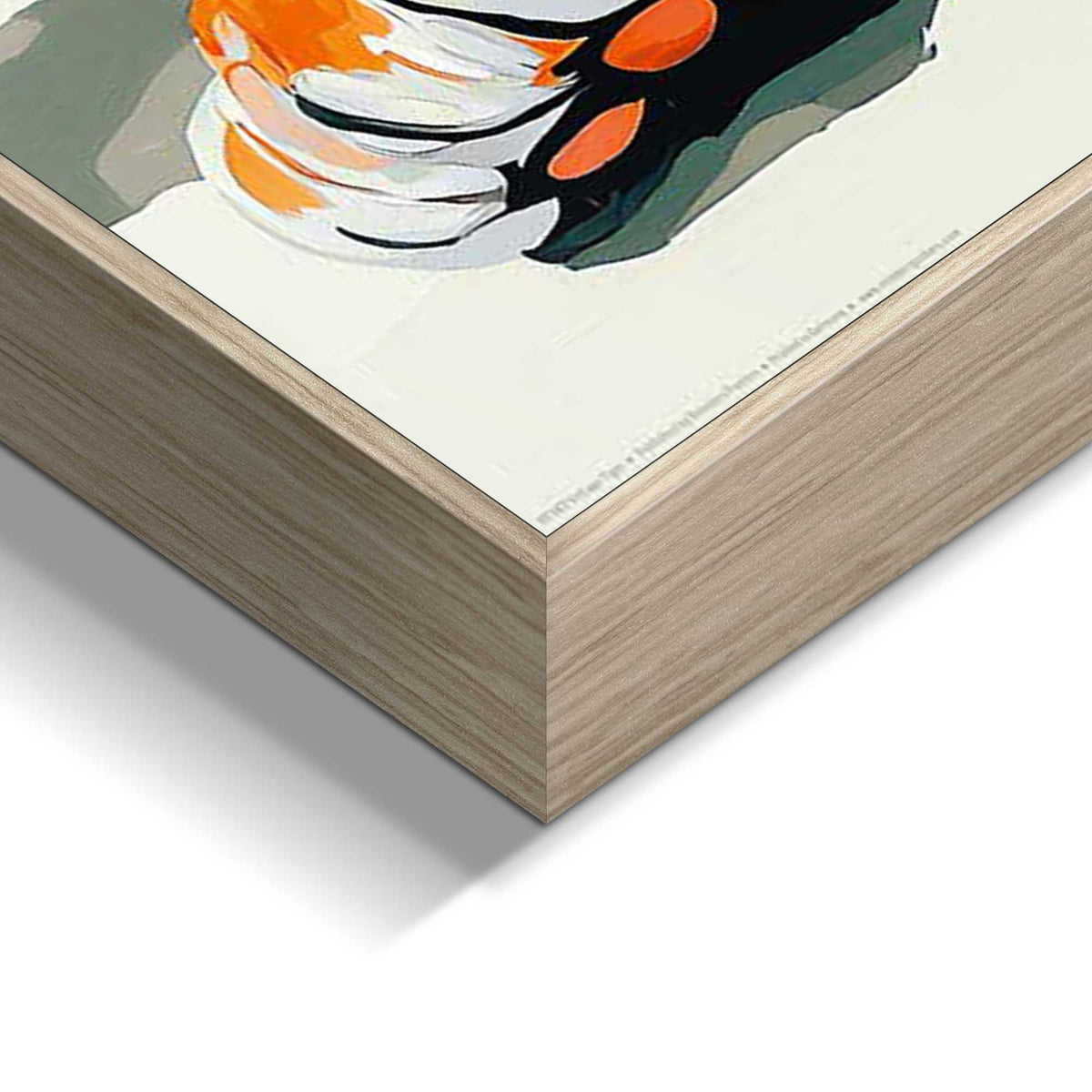 Wall Art Panel Tropical Tiger 90x60