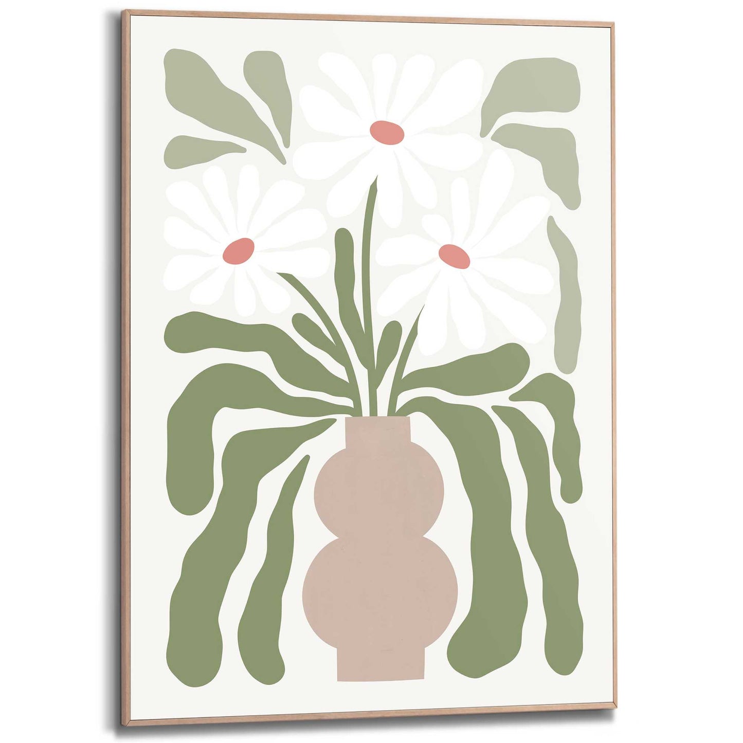 Framed Poster Floral Essence 70x50