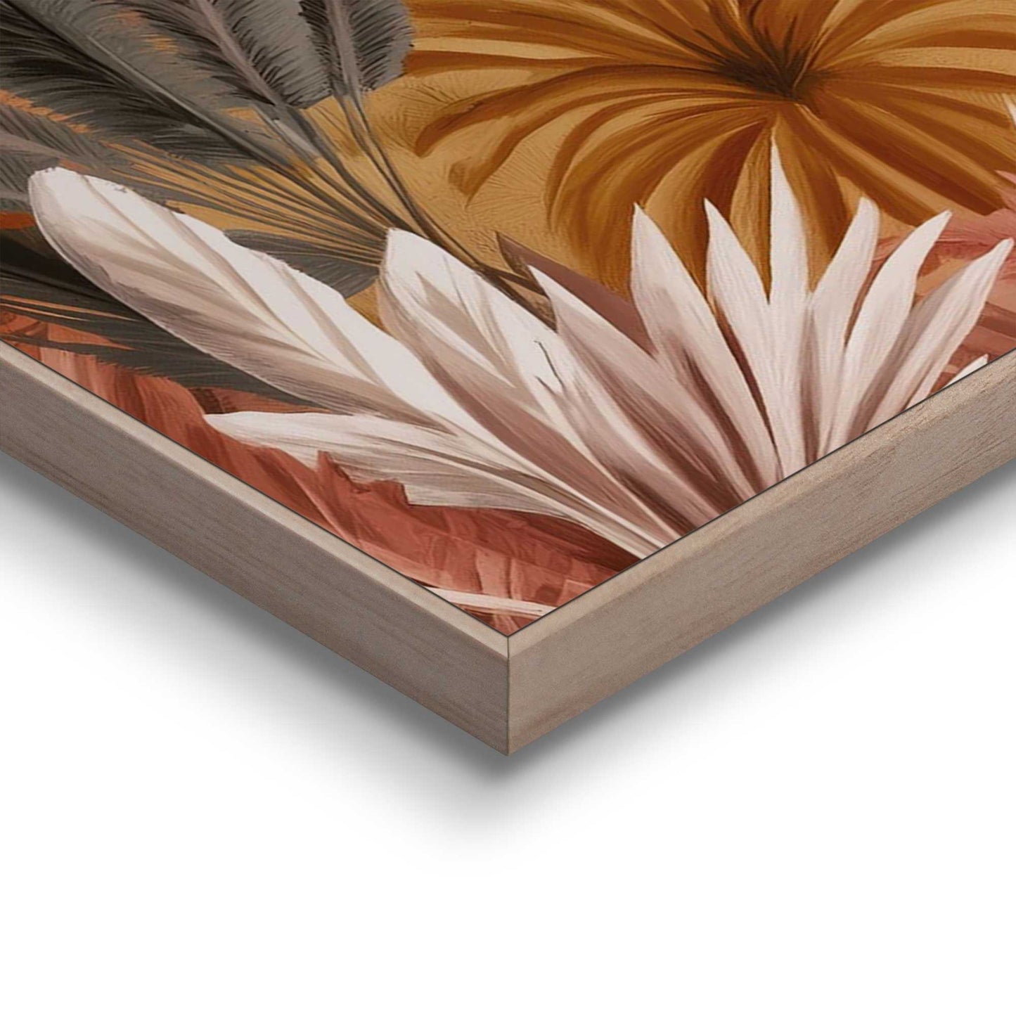 Framed Poster Desert Palms 70x50