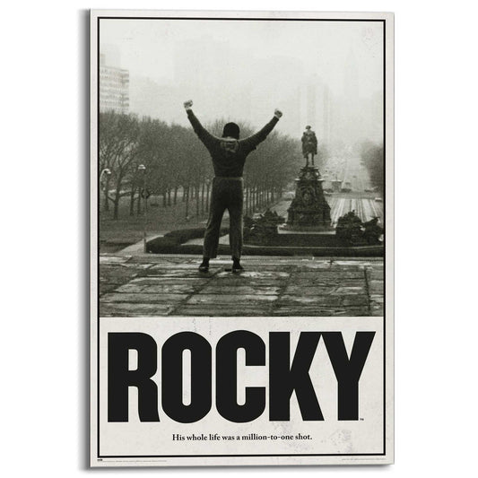 Wall Art Panel Rocky - Rocky Balboa 90x60