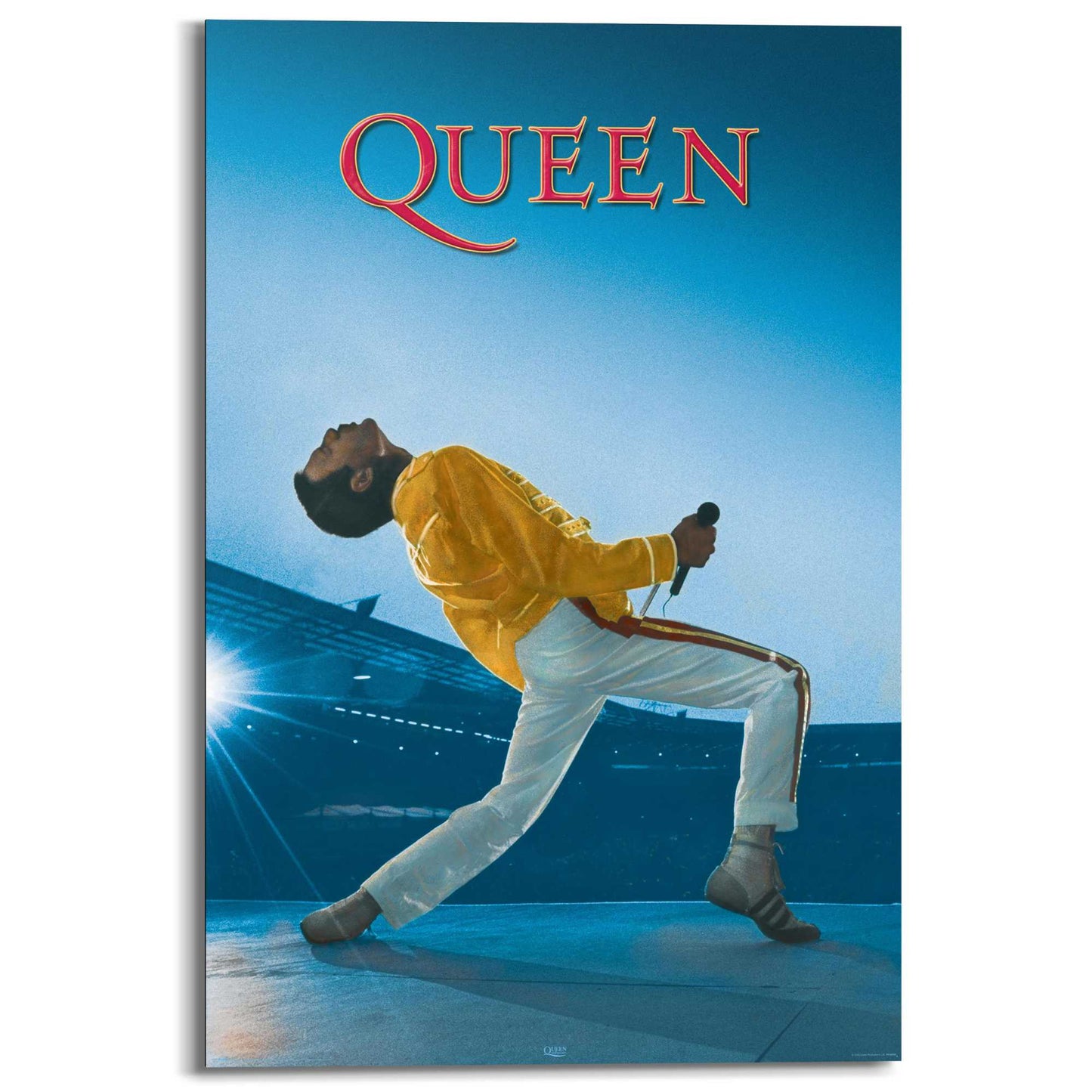 Wall Art Panel Queen - live at Wembley 90x60