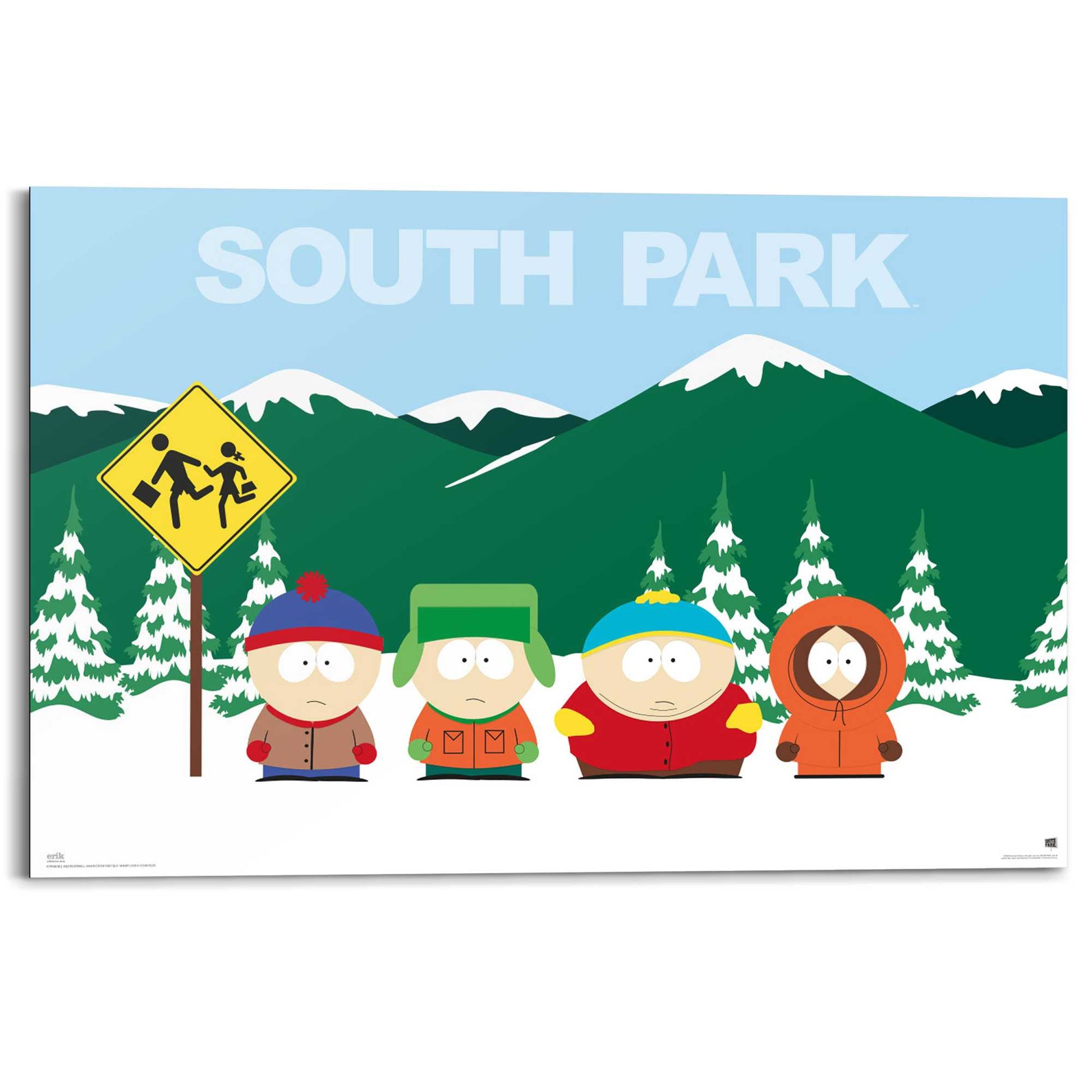 Wall Art Panel South Park 60x90