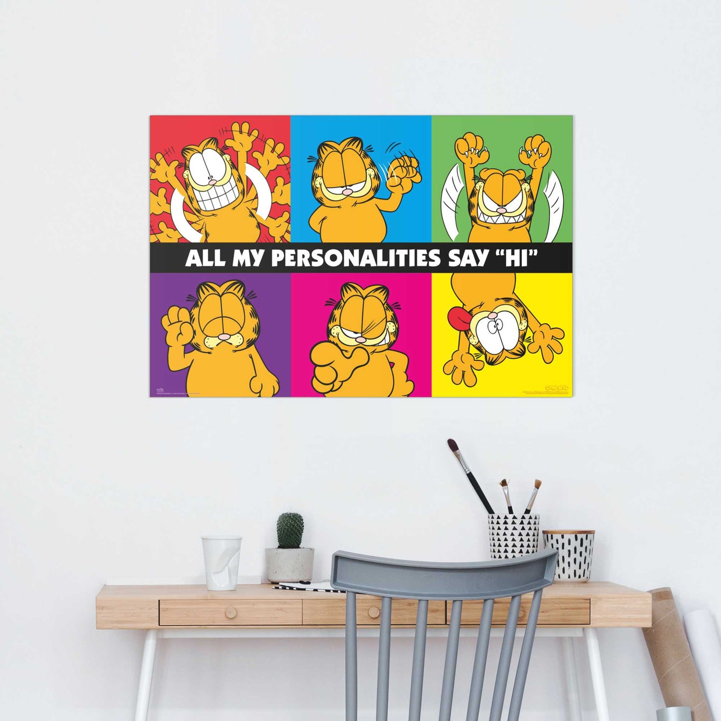 Wall Art Panel Garfield 60x90