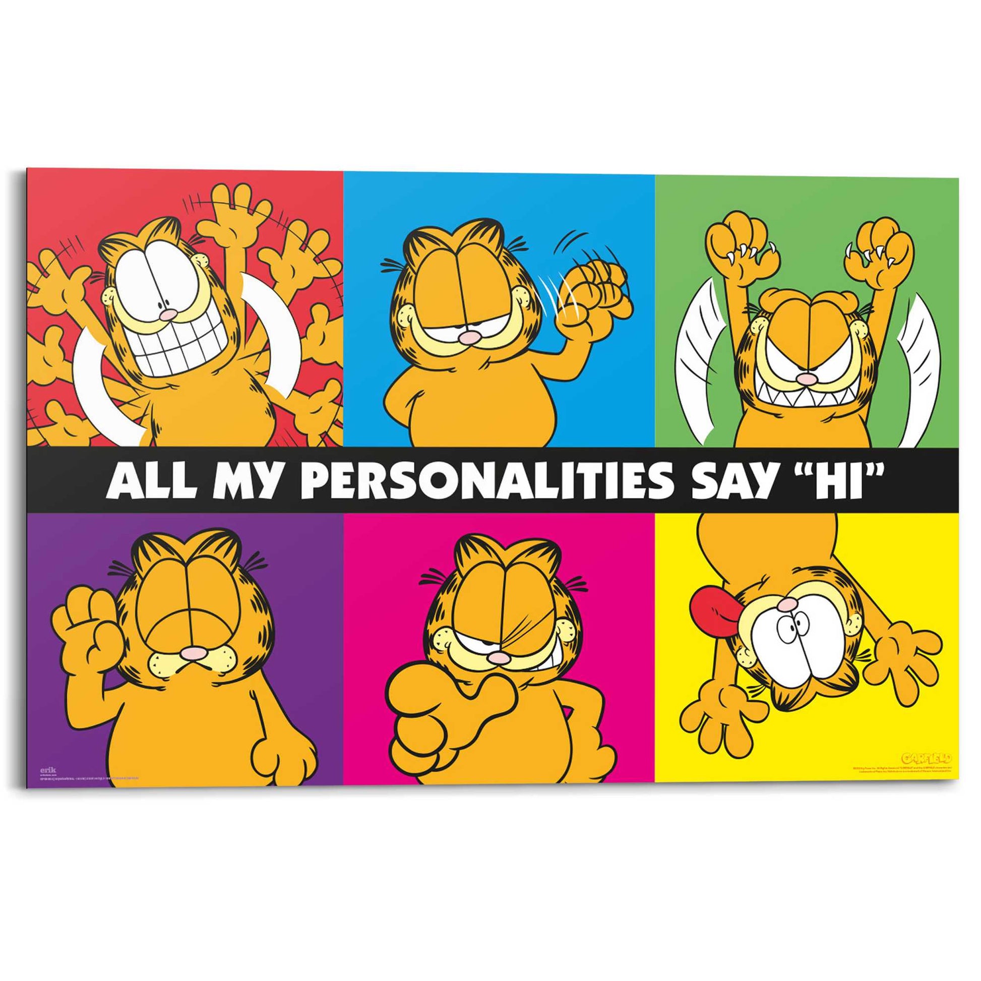 Wall Art Panel Garfield 60x90