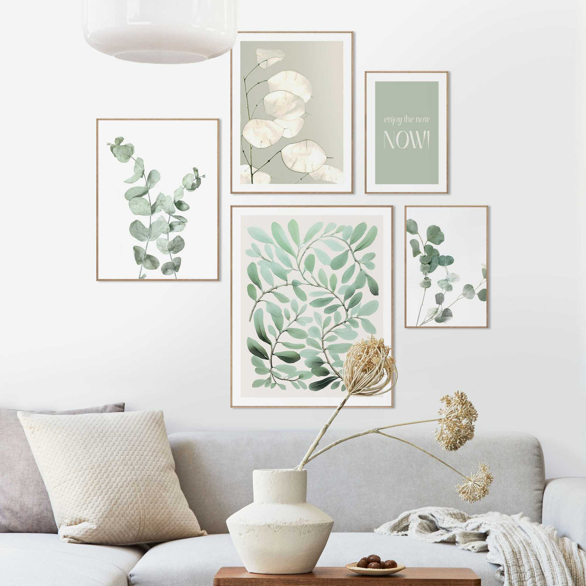 Framed Poster Botanic Serenity 50x40