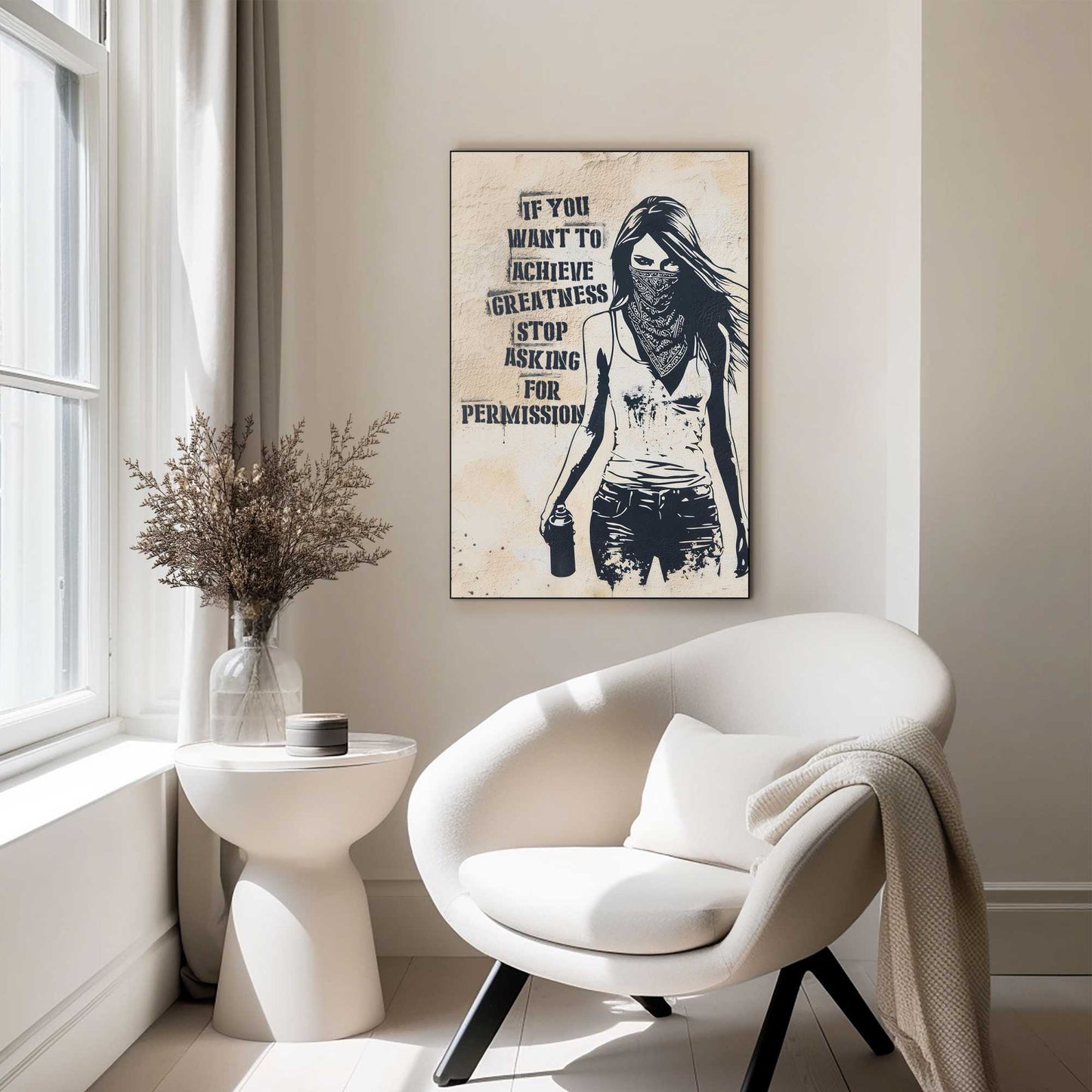 Wall Art Panel No Permission Needed 90x60