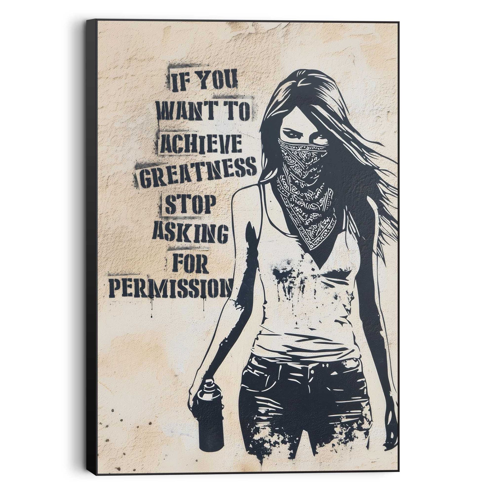 Wall Art Panel No Permission Needed 90x60