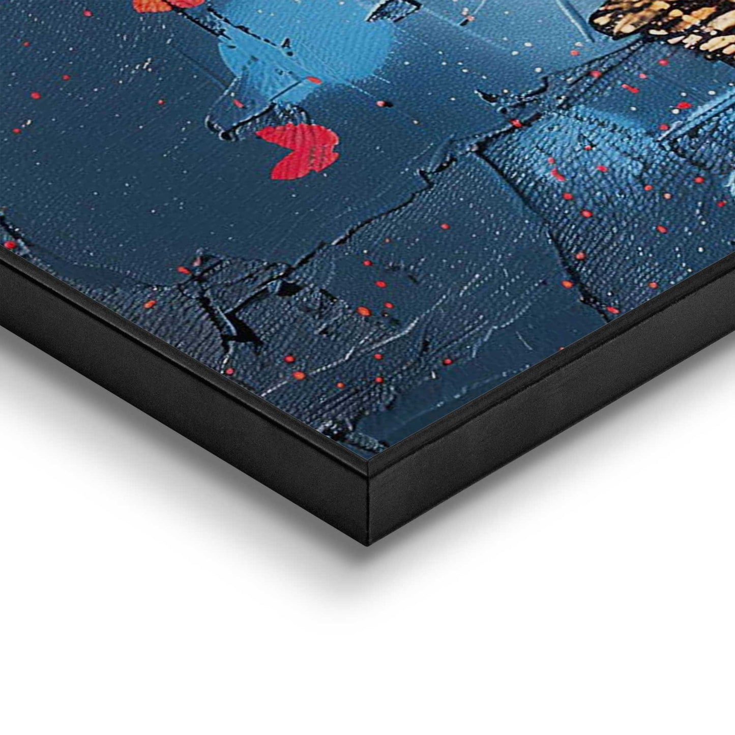 Framed Poster Balloon Kid 70x50