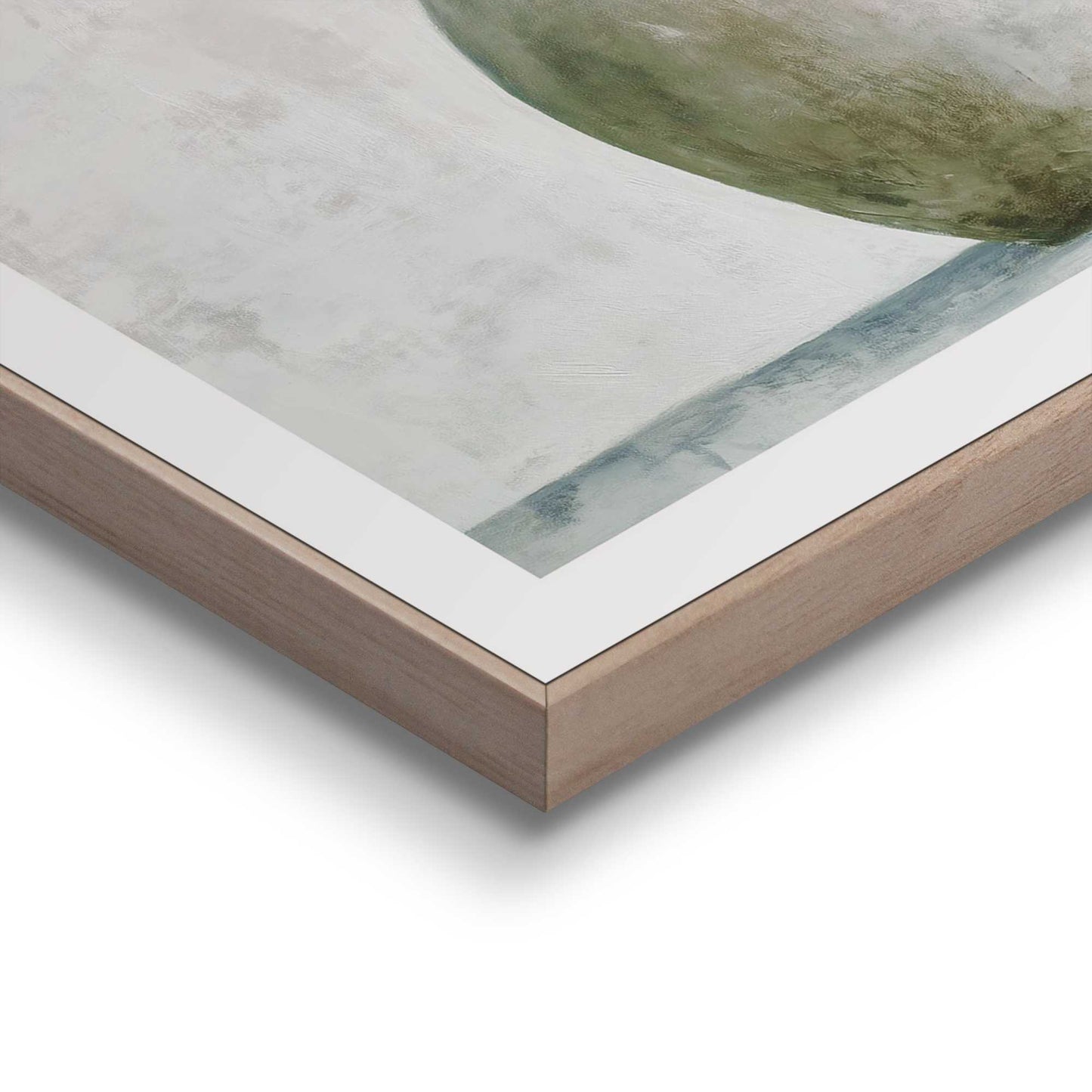 Framed Poster Serene Green 50x40