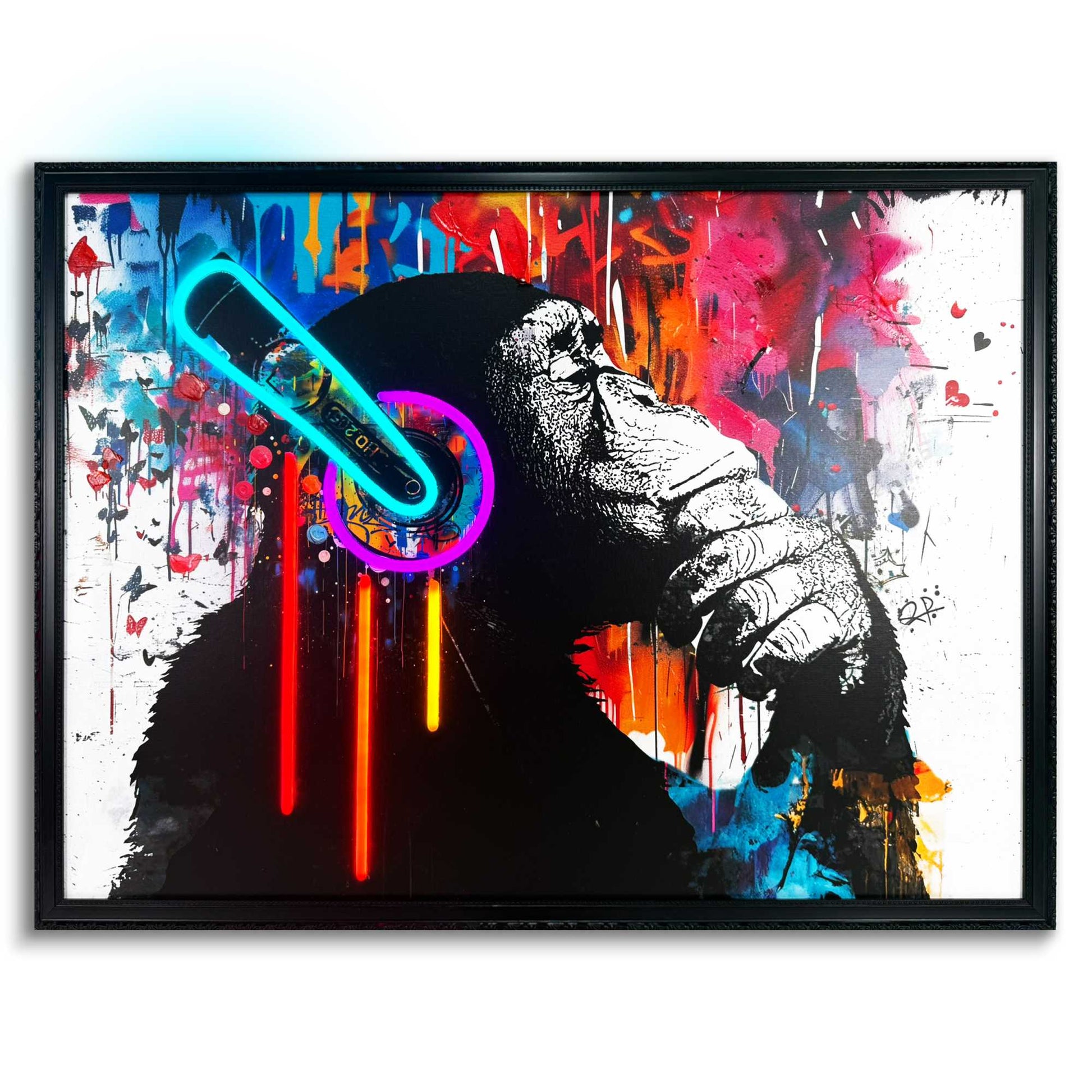 Led Wall Art Vivid Thoughts 60x80