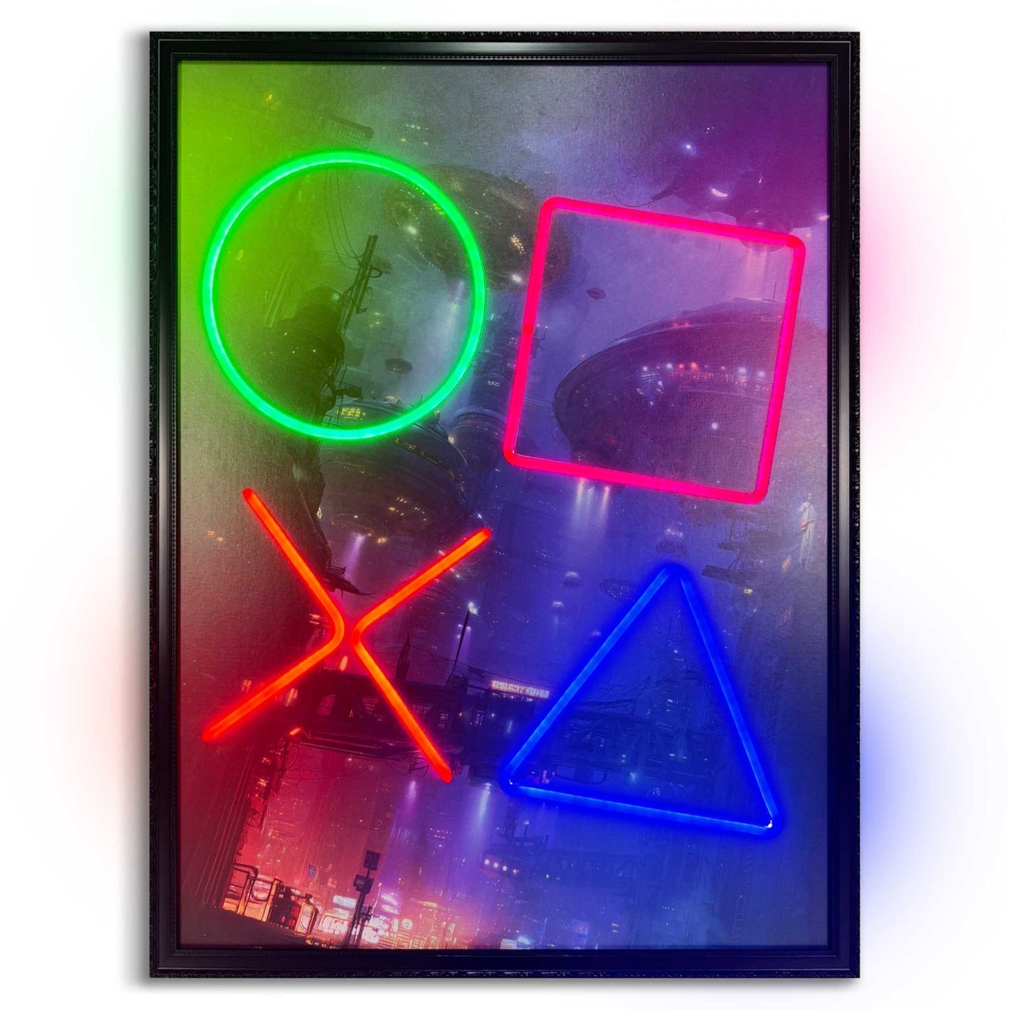 Led Wall Art Play Mode 80x60