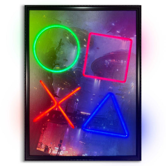 Led Wall Art Play Mode 80x60