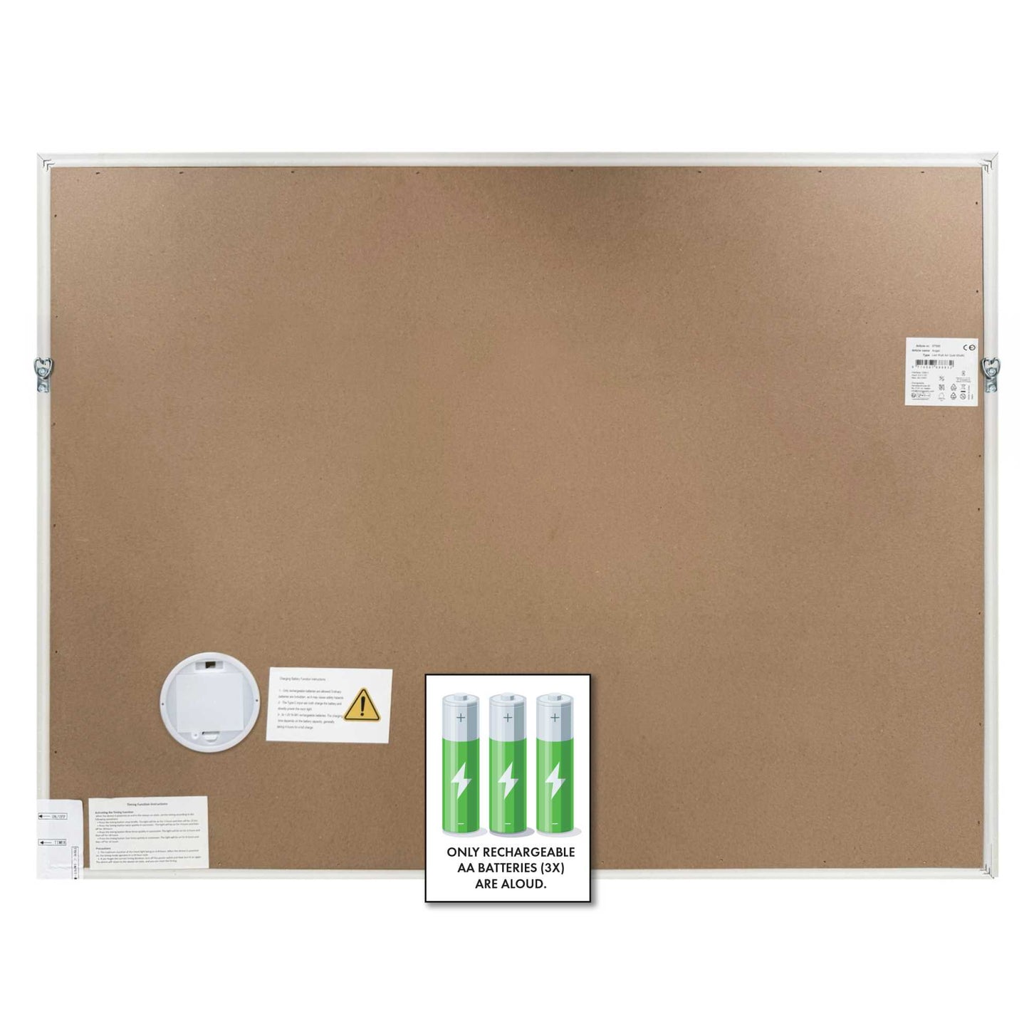 Led Wall Art Holy Glow 60x80