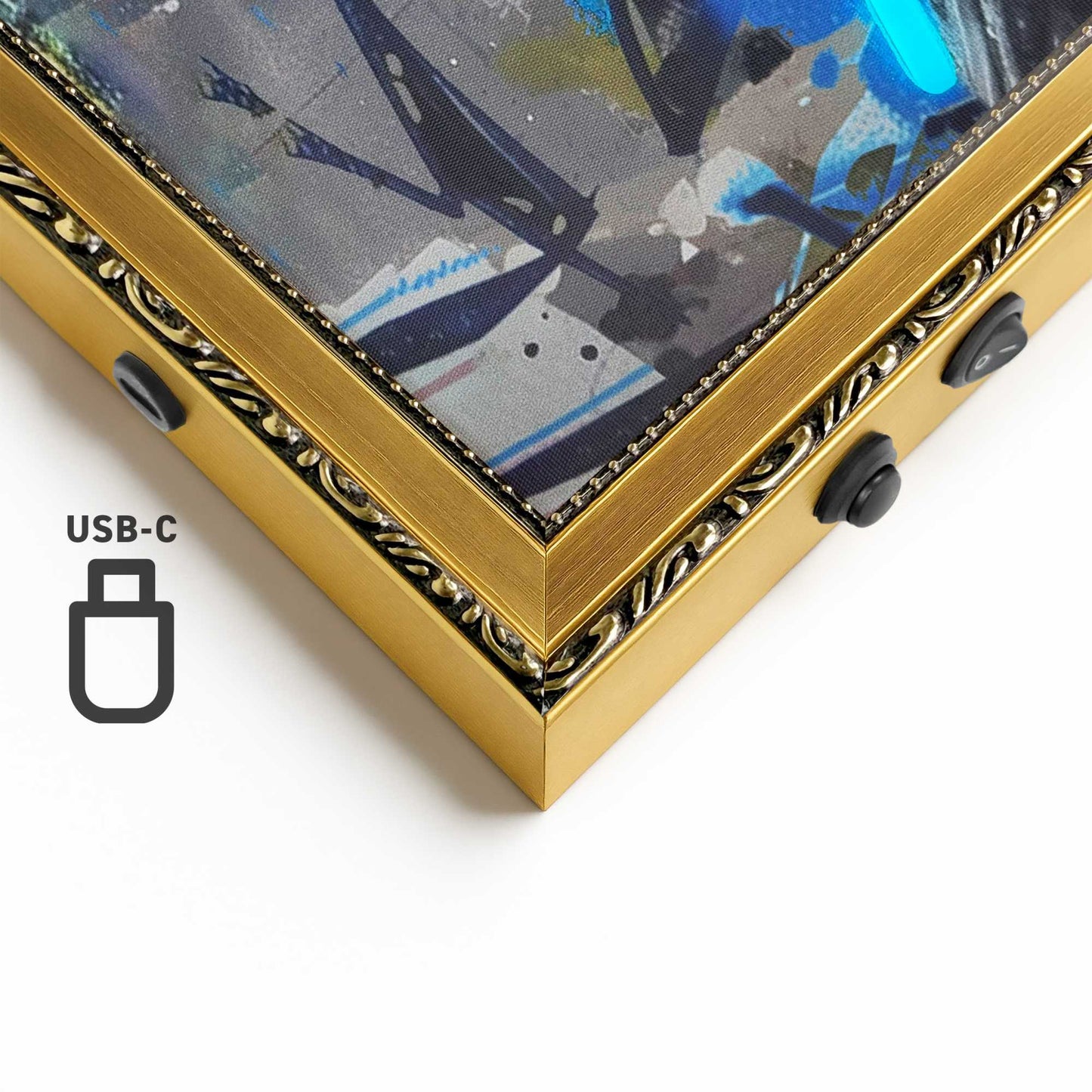 Led Wall Art Holy Glow 60x80