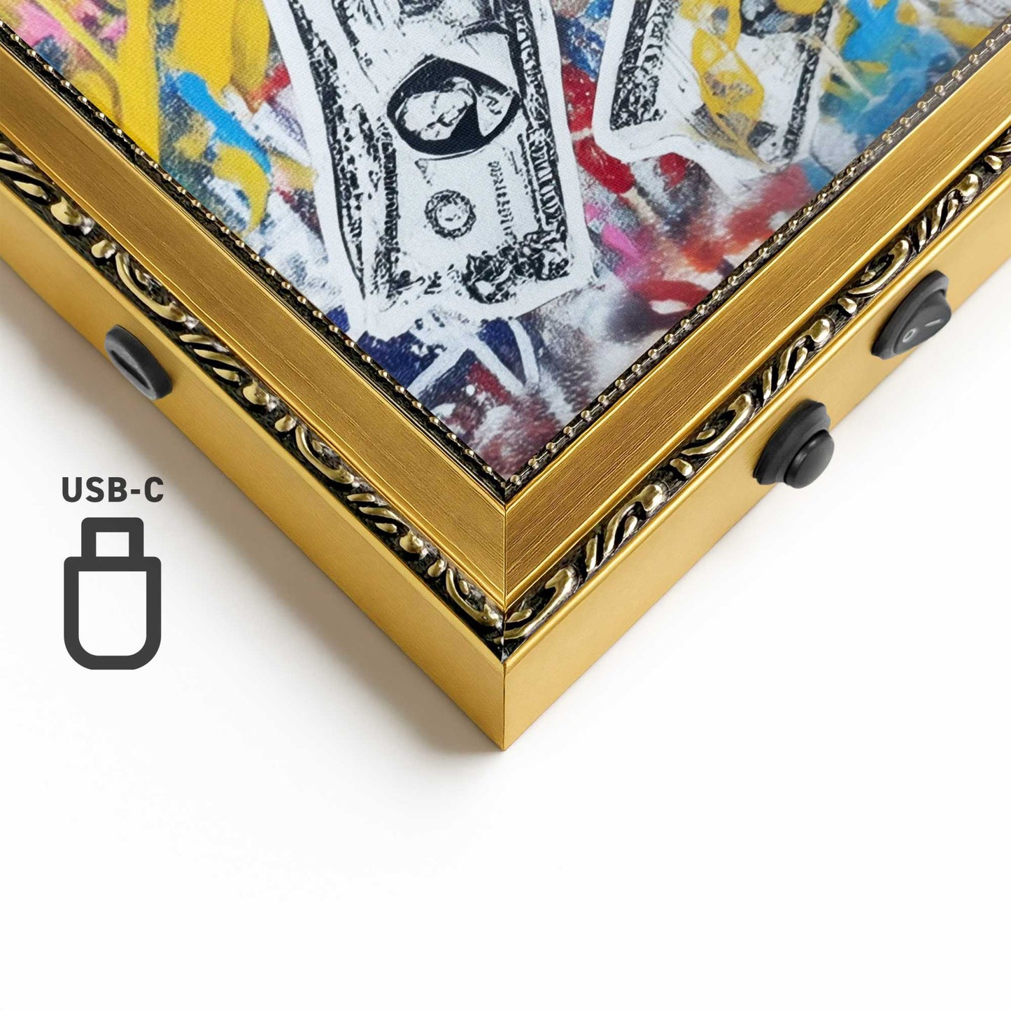 Led Wall Art Love Connects 60x80