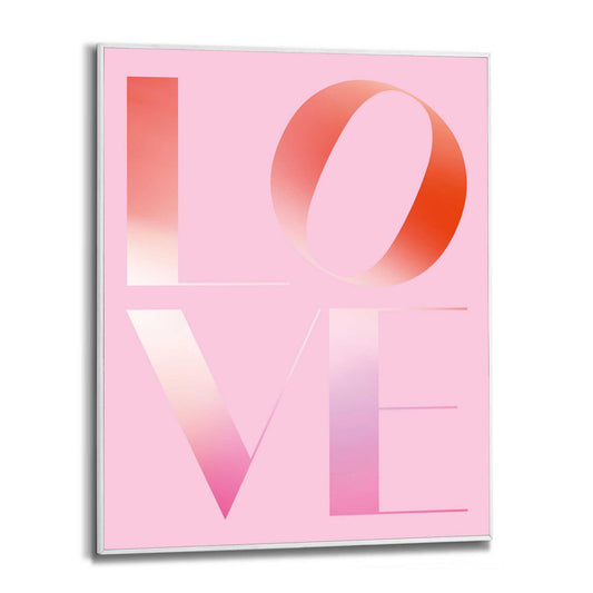 Framed Poster Love 50x40